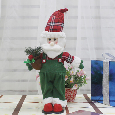 

〖Follure〗Santa Claus Decoration Snowman Angel Ornament Holiday Small Gift Dolls Red