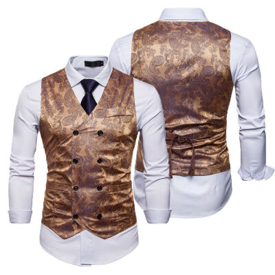 

Mens Dress Suit Vest Formal Business Wedding Tuxedo Waistcoat Jacket Coat Tops