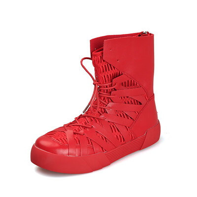 

Martin mens shoes shoes high shoes lazy shoes shoes Martin shoes red mens laces