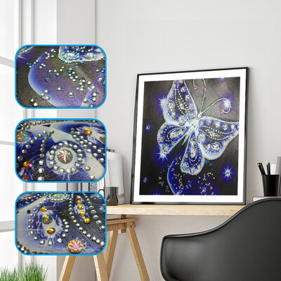 

Siaonvr Special Shaped Diamond Painting DIY 5D Partial Drill Cross Stitch Kits Crystal R
