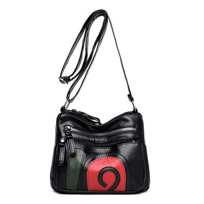 

Fashion Hit Color Shoulder Messenger Handbags Women Leather Crossbody Bags