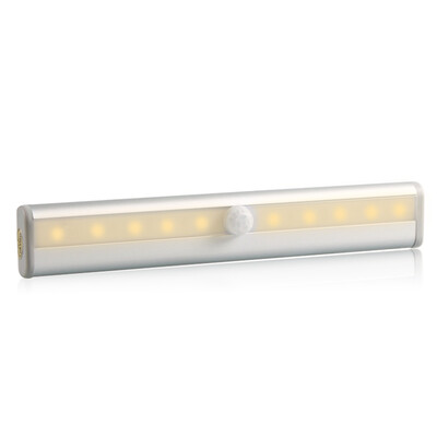 

Motion Sensor LED Lights Under Cabinet Closet Lights Night Light Portable Stick-on Lamp Warm White Light