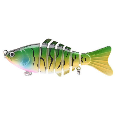 

10cm156g Lifelike 7 Jointed Sections Swimbait Fishing Lure Crankbait Hard Bait Fish Hook Fishing Tackle