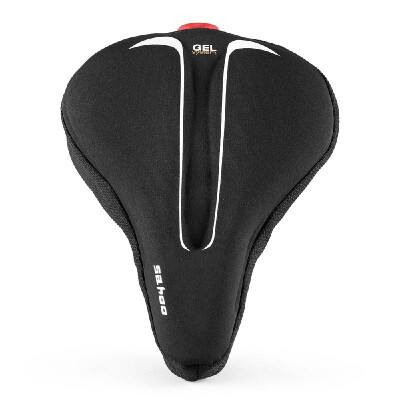 

Bike Silicone Gel Cushion Cover Bicycle Cycling Saddle Seat Cover Soft Men Women Cycling Cushion with Taillight