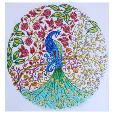 

5D DIY Special Shaped Diamond Painting Peafowl Cross Stitch Embroidery Kits