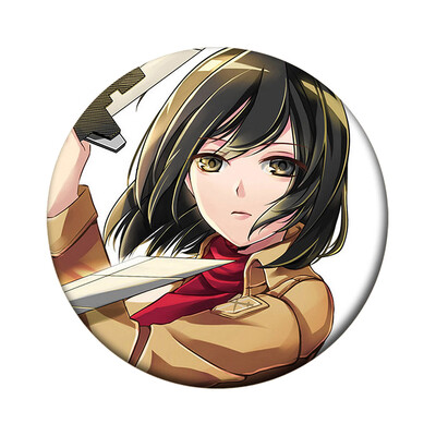 

1pcs Hot Anime Attack on Titan Cosplay Badge Cartoon Brooch Pins Collection bags Badges for Backpacks Button Clothes Decor