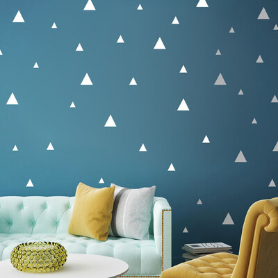 

Dreieck Wall Decals Removable Stickers Decor Mural Nursery Children Kids Gifts