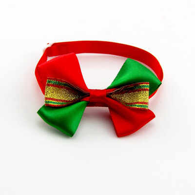 

Festive Pet Cat Dog Neck Collar Rope Christmas Ribbon Bow Pet Collar Unique