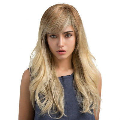 

〖Follure〗Real Remy Human Hair Topper Toupee Clip Hairpiece Lace Top Wig For Women