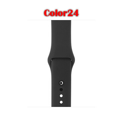 

Silicone Sports Band for Apple Watch Series 123 38MM 42MM Rubber Watchband for iWatch Volt series 4 40mm 44mm