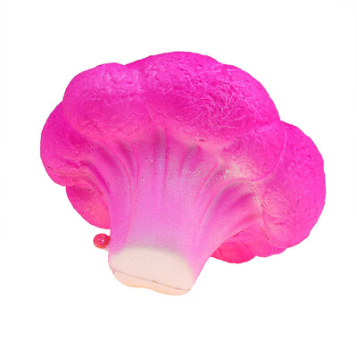 

Siaonvr Broccoli Stress Reliever Scented Super Slow Rising Squeeze Toy Keychain 11cm
