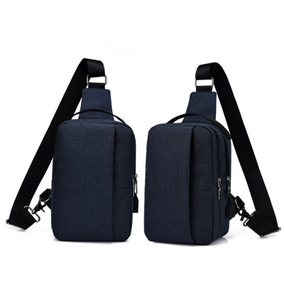 

Tailored High Capacity USB Chest Bag For Men&Female Canvas Casual Crossbody Bag DB