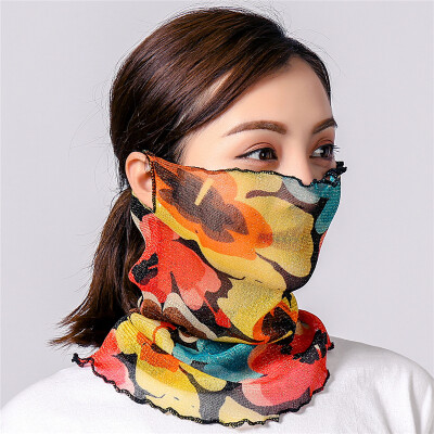 

Variety bib female collar sunscreen mask sunscreen veil spring&summer sunscreen scarf scarves sunscreen mask dust