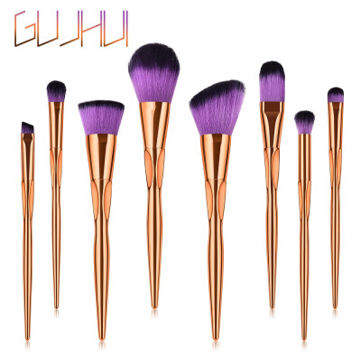 

〖Follure〗8PCS Foundation Cosmetic Eyebrow Eyeshadow Brush Makeup Brush Sets Tools