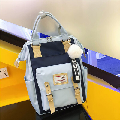 

Ins schoolbag female Korean high school students Joker large capacity Mori high school students computer bag backpack