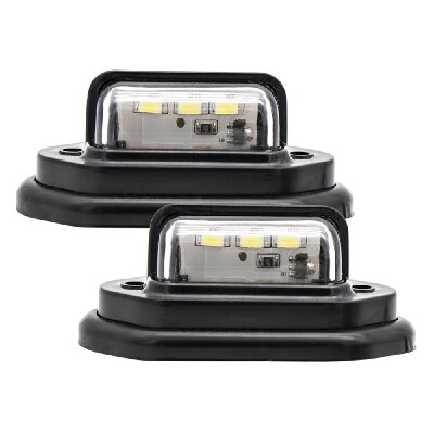 

1224V LED LICENSE PLATE TAG LIGHT BOAT RV TRUCK TRAILER INTERIOR STEP LAMP