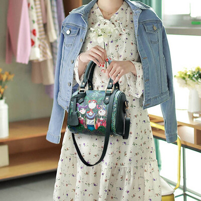 

Tailored Fashion Womens Handbag Forest Casual Shoulder Bag Headset Bag Boston Bag