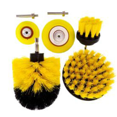 

5pcs Drill Cleaning Brush Electric Scrubber Scrub Bit Tile Grout Cleaner Kit