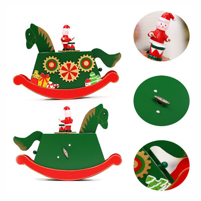 

Tailored Dream Christmas Wooden Carousel Music BoxOf Eight - Box Christmas Tree