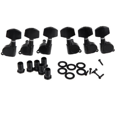 

Black Sealed Tuning Pegs Tuner Machine Head 3R 3L ElectricAcoustic Guitar Parts