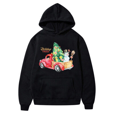 

Toponeto Mens Casual Round Neck Printed Long Sleeve Hoodies Pockets Top Sweatshirt