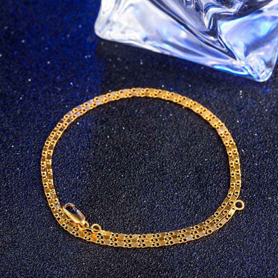 

2mm Flat Chain Necklace For Women Men Jewelry Necklaces & Pendants Charms Jewellery 16 18 20 22 24 26 28 30 Inch Wholesale