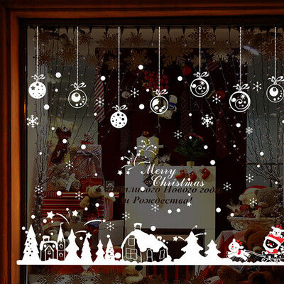 

〖Follure〗Christmas Cabin Removable Home Vinyl Window Wall Stickers Decal Decor