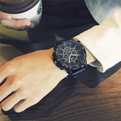 

Kwon Chi-longs GD Watches Tide Brand Euro-American Individual Tide Men Korean Edition Student Tide Men Simple Leisure