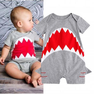 

US Seller Newborn Baby Boys Bodysuuit Romper Jumpsuit Outfits Clothes 0-2T