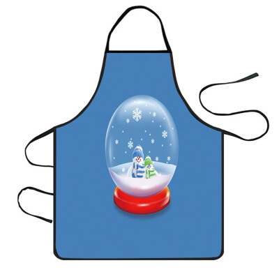 

Siaonvr Christmas Decoration Waterproof Apron Kitchen Aprons Dinner Party Apron