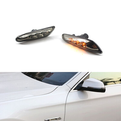

1 Pair Car LED Side Marker Lights Turn Signals for BMW E82 E88 E60 E61 E90 E91 E92 E93