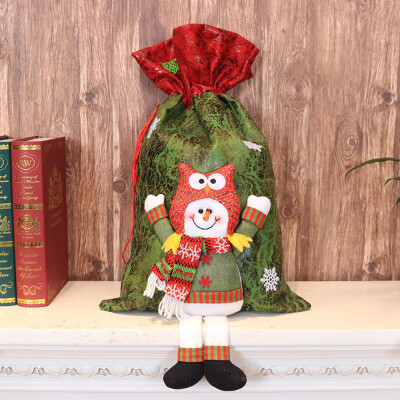 

Tailored Christmas Santa Cute Ornaments Festival Party Xmas Candy Bag Storage Decoration