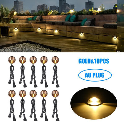 

LEDs Step Light Landscape Yard Lamp Warm White Waterproof IP65 Stair Light for Outdoor Indoor