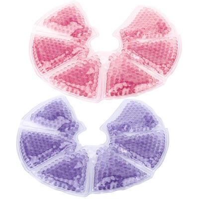 

Greensen Real Bubee 2Pcs Reusable 3 in 1 Breast Therapy Pad Hot & Cold Use for Nursing Mothers