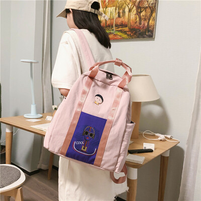 

Japanese schoolbag girl Korean version Senior high school Yusuku ulzzang backpack girl shoulder bag girl student ins lovely style