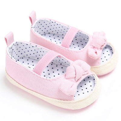 

Summer Baby Lace Flower Print Shoes Size Kids Baby Girls Sandals Shoes Skid Proof Toddlers Pink White