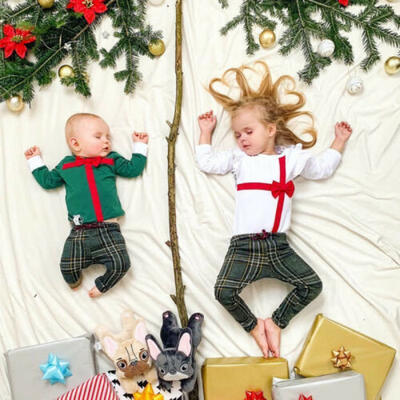 

Autumn Kids Baby Boys Girls Clothes TopPants Cotton Baby Pajamas Sleepwear US