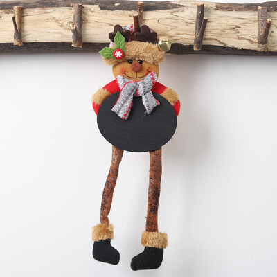 

Siaonvr Christmas Tree Ornament Doll Hanging Snowman Santa Claus Door Window Decoration
