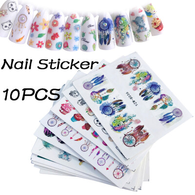 

Toponeto DIY Nail Applique Adhesive Flower Rattan Nail Sticker Lace Design Nail Paste