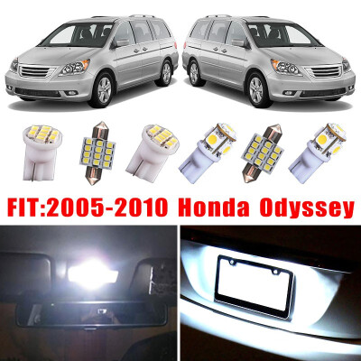 

17X For Honda Odyssey 2010-2005 Car Interior LED Light Bulb Package Kit White