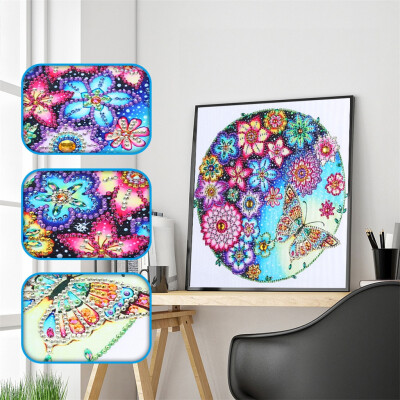 

Siaonvr Special Shaped Diamond Painting DIY 5D Partial Drill Cross Stitch Kits Crystal R