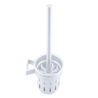 

Greensen Aluminium Alloy Toilet Brush Bathroom Cleaning Hollow Toilet Holder Sets for Home Hotel