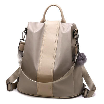 

New Backpack Large Capacity Simple Anti-theft Bag Women Casual Wild Soft Leather Shoulder School Bags For Teenager Girls