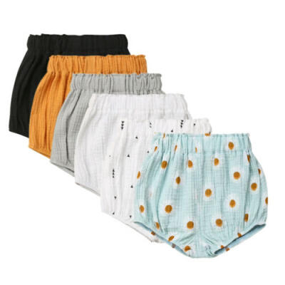 

0-5T Newborn Baby Boy Girl Kids Pants Shorts Bottoms PP Bloomer Panties UK Stock