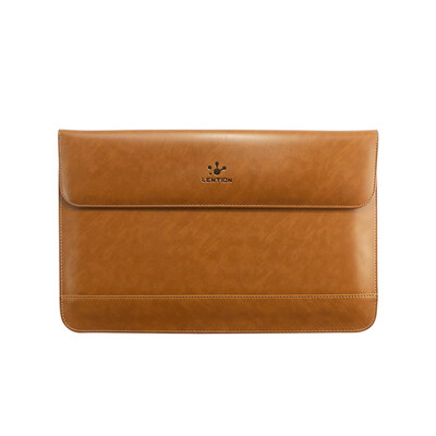 

Lention Genuine Leather Flap Sleeve Bag Case Pouch for MacBook AirProPro with Retina 133" Ultrabook Laptop Notebook