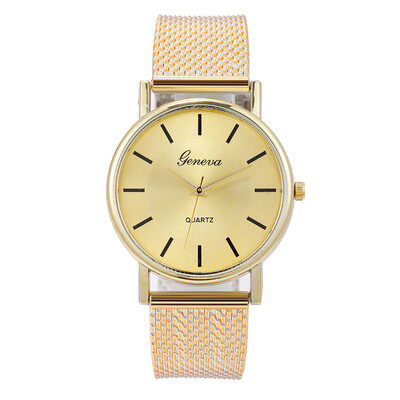 

New Luxury Women Geneva Simple Watches Female Clock Quartz Wristwatch Fashion Ladies Wrist Watch reloj mujer relogio feminino