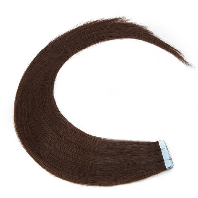 

Tape in Human Hair Extensions Highlight Balayage Long Straight Skin Weft Glue in Hairpieces Invisible Double Sided Tape