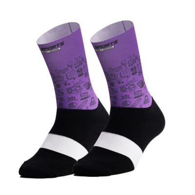 

1 Pair Lycra Fiber Breathable Sport Socks Soft Warm Ankle Outdoor Accessories