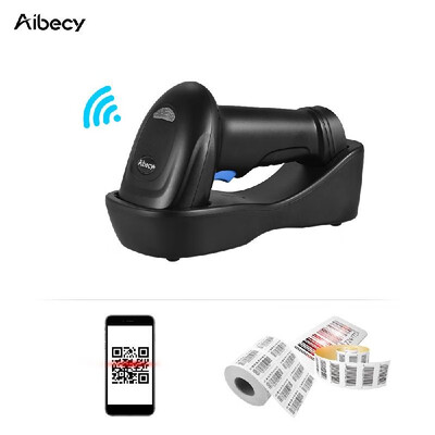 

Aibecy WM3L 433MHz Wireless 1D 2D Auto Image Barcode Scanner Handheld QR code PDF417 Bar Code Reader 200m656ft Range 1300ts Fast