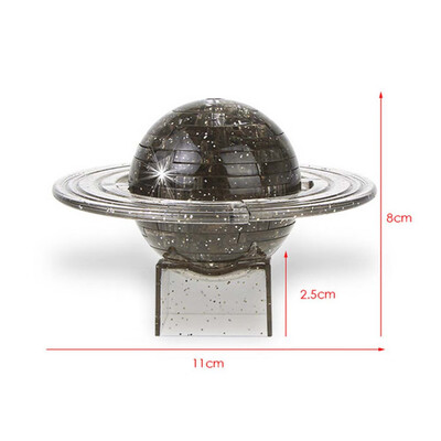 

Tailored 3D Crystal Puzzle Cute Earth Saturn Model DIY Gadget Blocks Building Toy Gift